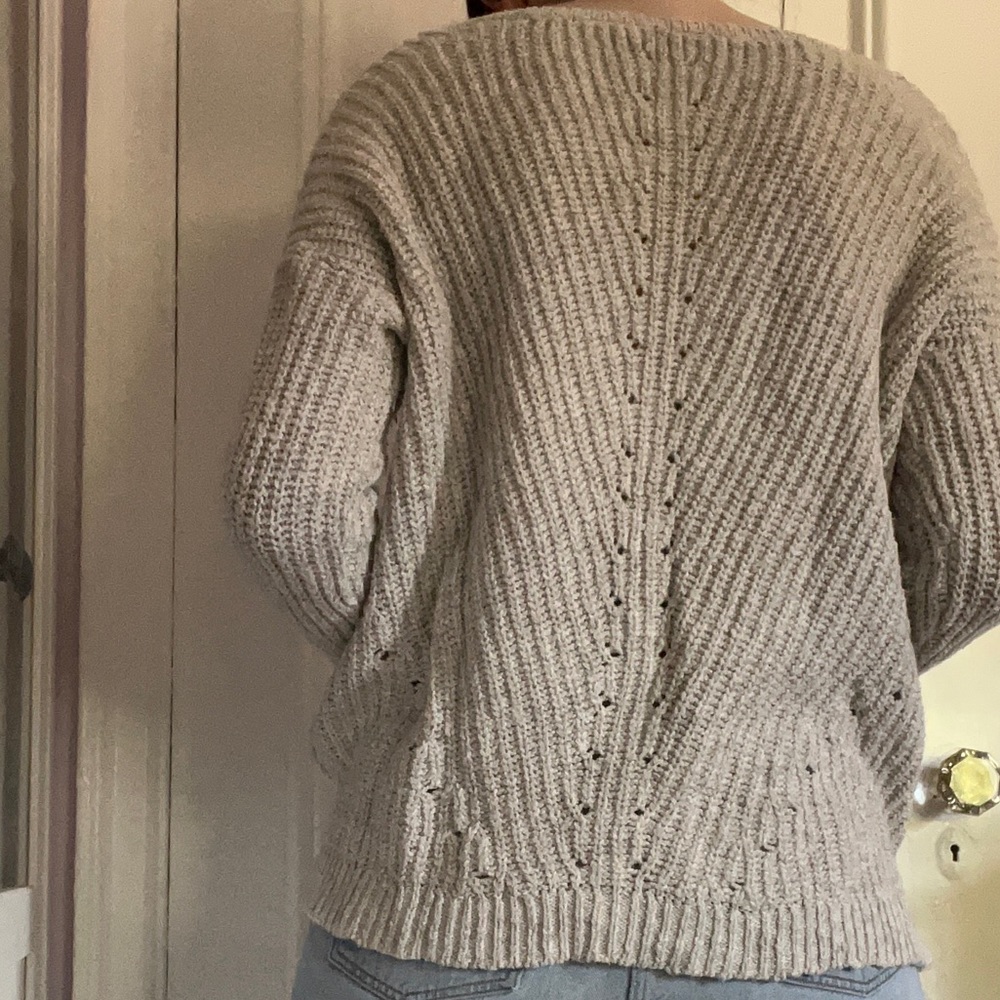 Soft and Cozy Knit Sweater with Side Zip Detail! - Picture 3 of 8